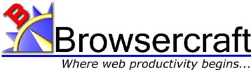 B BROWSERCRAFT WHERE WEB PRODUCTIVITY BEGINS...