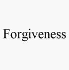 FORGIVENESS