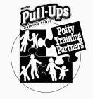 HUGGIES PULL-UPS BRAND TRAINING PANTS POTTY TRAINING PARTNERS