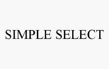 SIMPLE SELECT