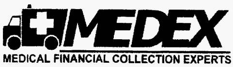 MEDEX MEDICAL FINANCIAL COLLECTION EXPERTS