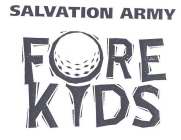 SALVATION ARMY FORE KIDS