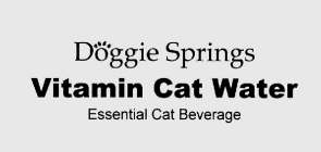 DOGGIE SPRINGS VITAMIN CAT WATER ESSENTIAL CAT BEVERAGE