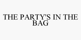 THE PARTY'S IN THE BAG