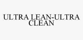 ULTRA LEAN-ULTRA CLEAN