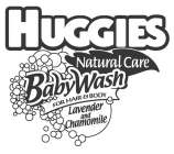 HUGGIES NATURAL CARE BABYWASH FOR HAIR & BODY LAVENDER AND CHAMOMILE
