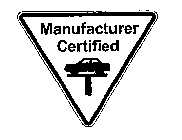 MANUFACTURER CERTIFIED