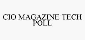 CIO MAGAZINE TECH POLL