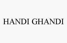 HANDI GHANDI