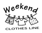 WEEKEND CLOTHES LINE