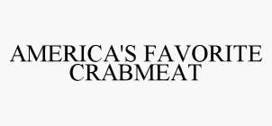 AMERICA'S FAVORITE CRABMEAT