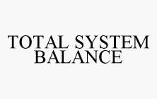 TOTAL SYSTEM BALANCE