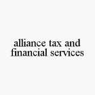 ALLIANCE TAX AND FINANCIAL SERVICES