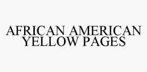 AFRICAN AMERICAN YELLOW PAGES