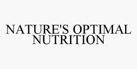 NATURE'S OPTIMAL NUTRITION