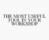 THE MOST USEFUL TOOL IN YOUR WORKSHOP