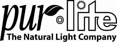 PUR-LITE THE NATURAL LIGHT COMPANY