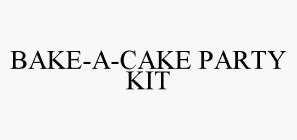 BAKE-A-CAKE PARTY KIT