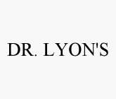 DR. LYON'S