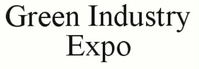 GREEN INDUSTRY EXPO