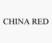 CHINA RED