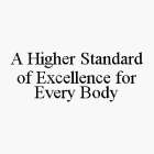 A HIGHER STANDARD OF EXCELLENCE FOR EVERY BODY