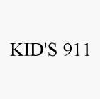 KID'S 911