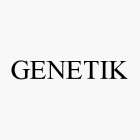 GENETIK