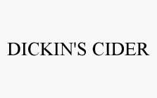 DICKIN'S CIDER