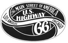 THE MAIN STREET OF AMERICA U.S. HIGHWAY66 LOS ANGELES CHICAGO