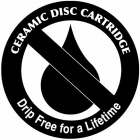 CERAMIC DISC CARTRIDGE DRIP FREE FOR A LIFETIME