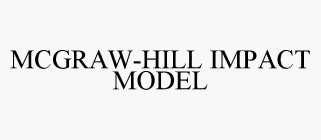 MCGRAW-HILL IMPACT MODEL