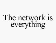 THE NETWORK IS EVERYTHING