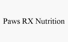 PAWS RX NUTRITION