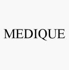 MEDIQUE