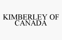 KIMBERLEY OF CANADA