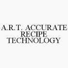 A.R.T. ACCURATE RECIPE TECHNOLOGY