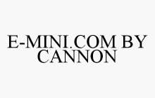 E-MINI.COM BY CANNON