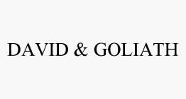 DAVID & GOLIATH