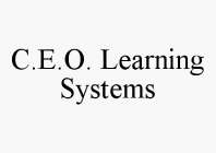 C.E.O. LEARNING SYSTEMS