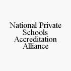 NATIONAL PRIVATE SCHOOLS ACCREDITATION ALLIANCE