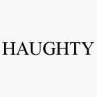 HAUGHTY