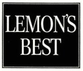 LEMON'S BEST