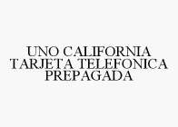 UNO CALIFORNIA TARJETA TELEFONICA PREPAGADA