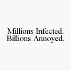 MILLIONS INFECTED. BILLIONS ANNOYED.