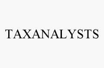 TAXANALYSTS