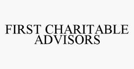 FIRST CHARITABLE ADVISORS