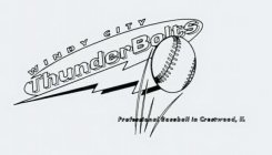 WINDY CITY THUNDERBOLTS PROFESSIONAL BASEBALL IN CRESTWOOD, IL