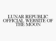 LUNAR REPUBLIC OFFICIAL WEBSITE OF THE MOON