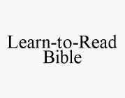 LEARN-TO-READ BIBLE